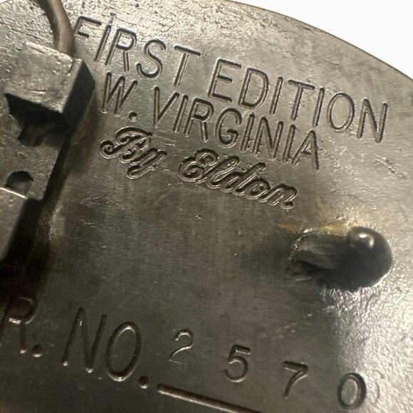 Eldon West Virginia Buckle Limited First Edition serial number + box - Picture 9 of 9